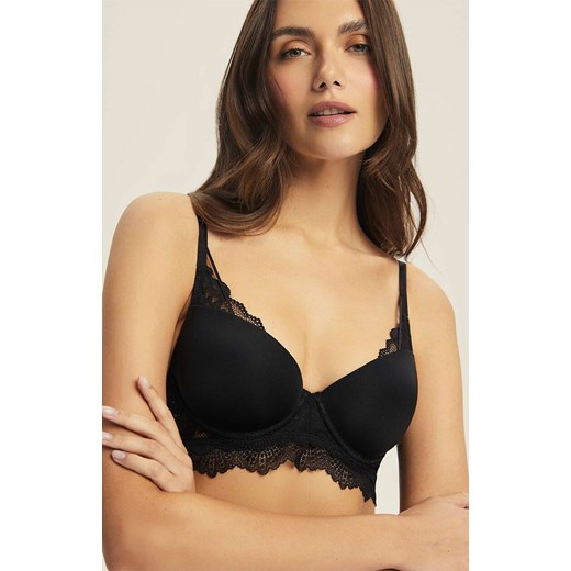 Esotiq biustonosz push-up Notty 43603-99X, Kolor czarny, Rozmiar 70B, Esotiq ze sklepu Intymna w kategorii Biustonosze - zdjęcie 187918140