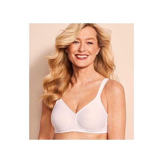 Triumph Modern Soft+Cotton bezfiszbinowy 10186008, Kolor biały, Rozmiar 75C, Triumph ze sklepu Intymna w kategorii Biustonosze - zdjęcie 187918441