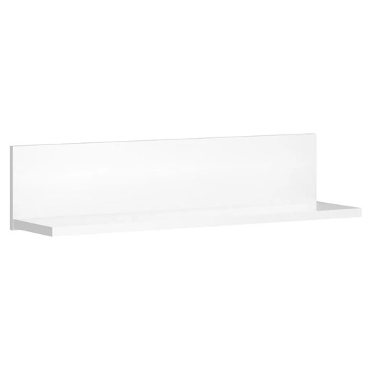 Biała półka 90 cm wisząca w stylu skandynawskim F3-L91 ze sklepu Edinos.pl w kategorii Półki - zdjęcie 187918592