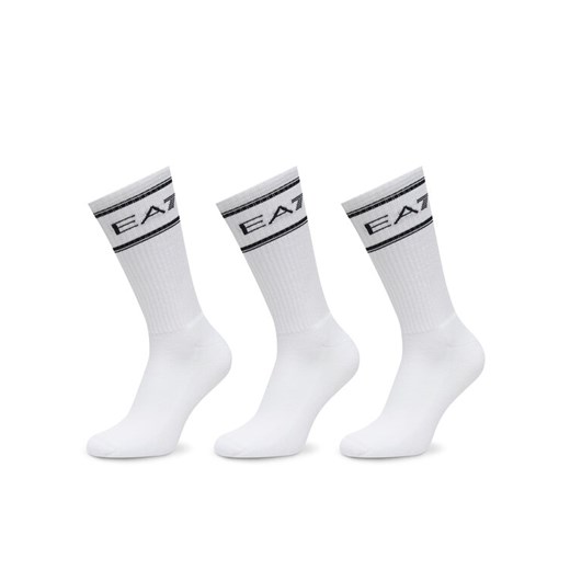 EA7 Emporio Armani Skarpety długie 7X000381 AF18572 M0066 Biały ze sklepu MODIVO w kategorii Skarpetki męskie - zdjęcie 187919330