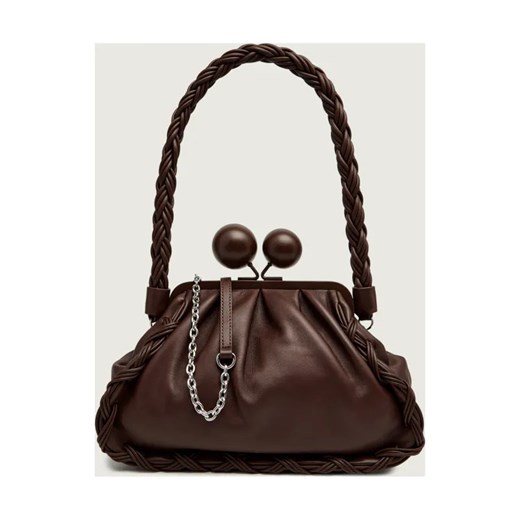 Weekend MaxMara Skórzana torebka na ramię WKALECITO | Pasticcino ze sklepu Gomez Fashion Store w kategorii Torebki damskie - zdjęcie 187920192