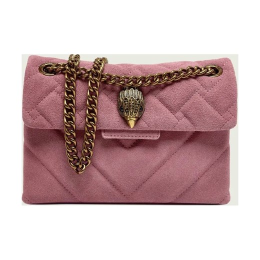 Kurt Geiger Torebka na ramię 690-L MINI KENSINGTON | zamsz Kurt Geiger OS Gomez Fashion Store