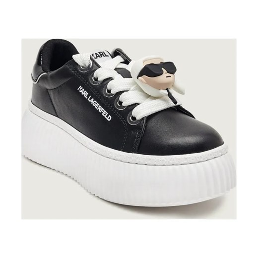 Karl Lagerfeld Skórzane sneakersy KREEPER LO ze sklepu Gomez Fashion Store w kategorii Buty sportowe damskie - zdjęcie 187920200
