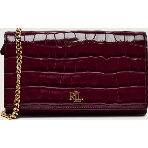 LAUREN RALPH LAUREN Skórzana kopertówka/portfel ADAIR II ze sklepu Gomez Fashion Store w kategorii Portfele damskie - zdjęcie 187920233