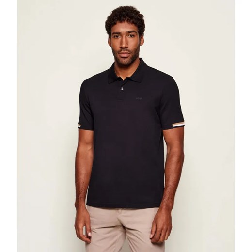 BOSS BLACK Polo Parlay 147 | Regular Fit | mercerised ze sklepu Gomez Fashion Store w kategorii T-shirty męskie - zdjęcie 187920293