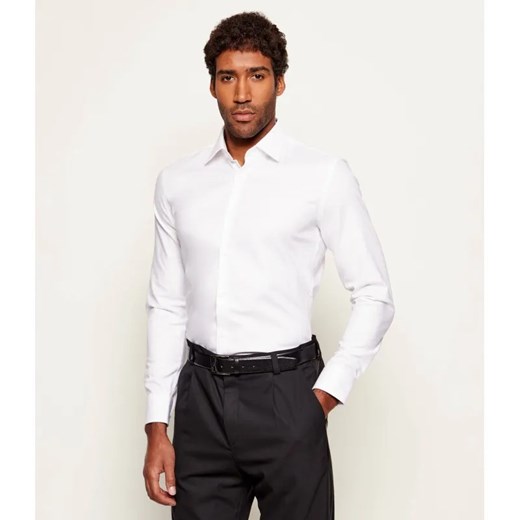BOSS BLACK Koszula H-HANK-kent-C1-214 | Slim Fit | easy iron ze sklepu Gomez Fashion Store w kategorii Koszule męskie - zdjęcie 187920494