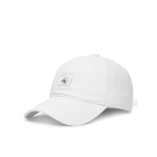 Calvin Klein Czapka z daszkiem Monologo Woven Patch Bb Cap LV04D5077G Biały ze sklepu MODIVO w kategorii Czapki z daszkiem męskie - zdjęcie 187922924