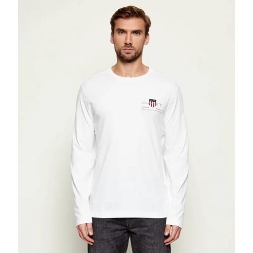 Gant Longsleeve MEDIUM ARCHIVE SHIELD | Regular Fit ze sklepu Gomez Fashion Store w kategorii T-shirty męskie - zdjęcie 187923423