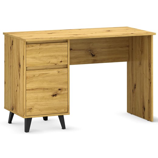 Skandynawskie biurko z szafką dąb artisan A7-P93 ze sklepu Edinos.pl w kategorii Biurka i sekretarzyki - zdjęcie 187924111