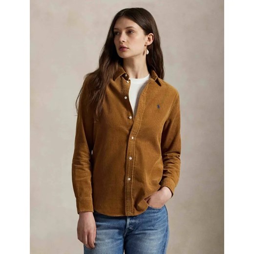 POLO RALPH LAUREN Sztruksowa koszula | Classic fit ze sklepu Gomez Fashion Store w kategorii Koszule damskie - zdjęcie 187924164