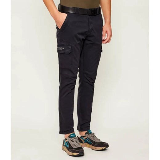 Aeronautica Militare Spodnie cargo | Regular Fit ze sklepu Gomez Fashion Store w kategorii Spodnie męskie - zdjęcie 187924573