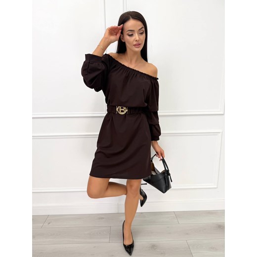 Czekoladowa Sukienka Hiszpanka Modnakiecka.pl 42 ModnaKiecka.pl