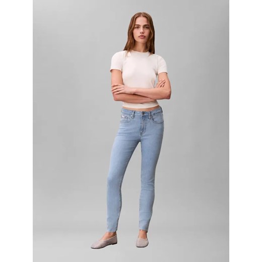 Calvin Klein Jeans Jeansy ROBINS EGG | Skinny fit | mid rise ze sklepu Gomez Fashion Store w kategorii Jeansy damskie - zdjęcie 187924903