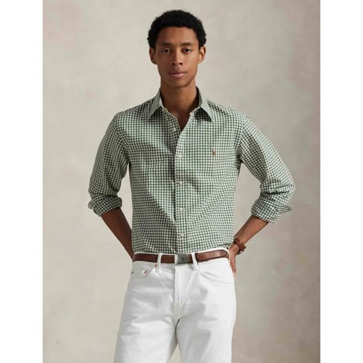 POLO RALPH LAUREN Koszula GINGHAM | Custom fit | oxford ze sklepu Gomez Fashion Store w kategorii Koszule męskie - zdjęcie 187924930