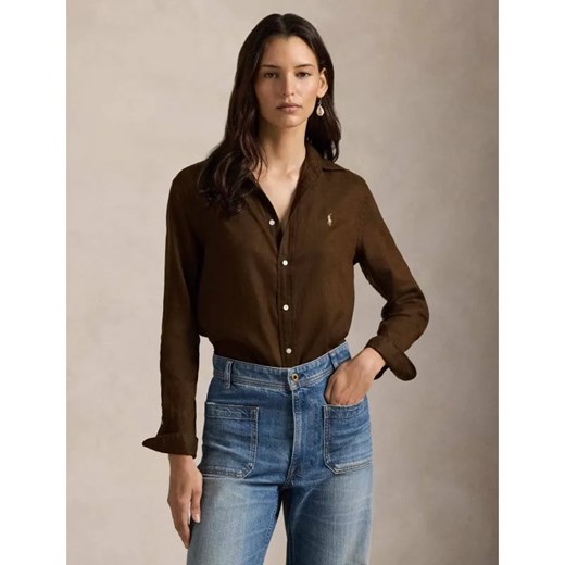 POLO RALPH LAUREN Lniana koszula | Classic fit ze sklepu Gomez Fashion Store w kategorii Koszule damskie - zdjęcie 187924934