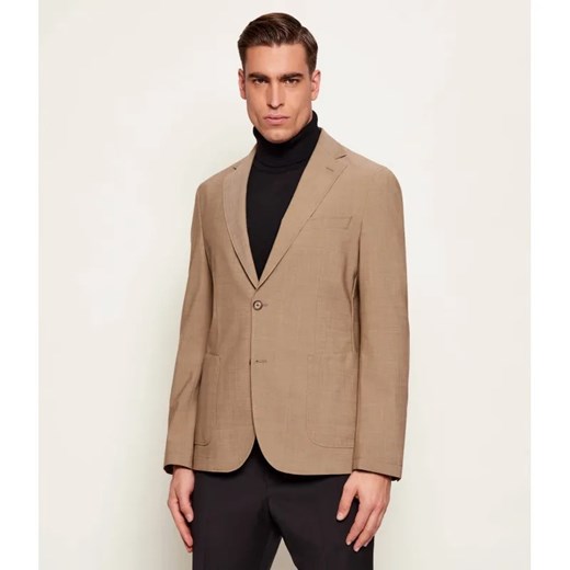 BOSS BLACK Wełniana marynarka P-Hanry-WG-253 | Slim Fit ze sklepu Gomez Fashion Store w kategorii Marynarki męskie - zdjęcie 187924942