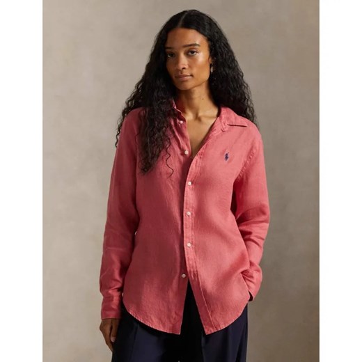 POLO RALPH LAUREN Lniana koszula | Classic fit ze sklepu Gomez Fashion Store w kategorii Koszule damskie - zdjęcie 187924953