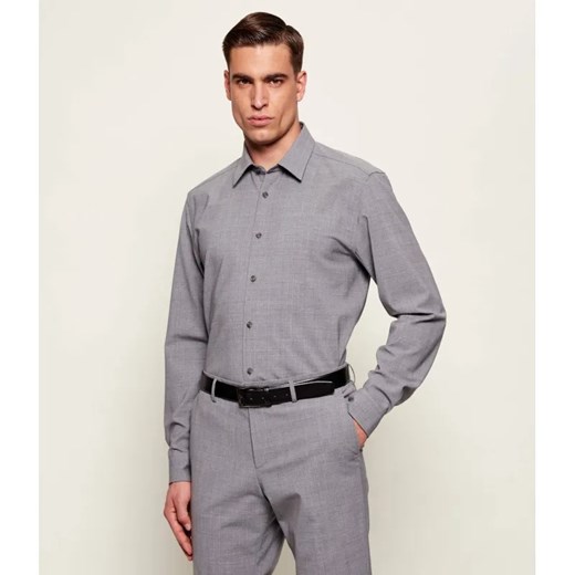 BOSS BLACK Wełniana koszula P-LIAM-K-F-261 | Regular Fit ze sklepu Gomez Fashion Store w kategorii Koszule męskie - zdjęcie 187924972