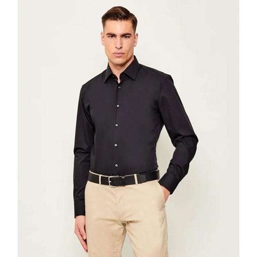 BOSS BLACK Koszula H-HANK-kent-C1-214 | Slim Fit ze sklepu Gomez Fashion Store w kategorii Koszule męskie - zdjęcie 187924983