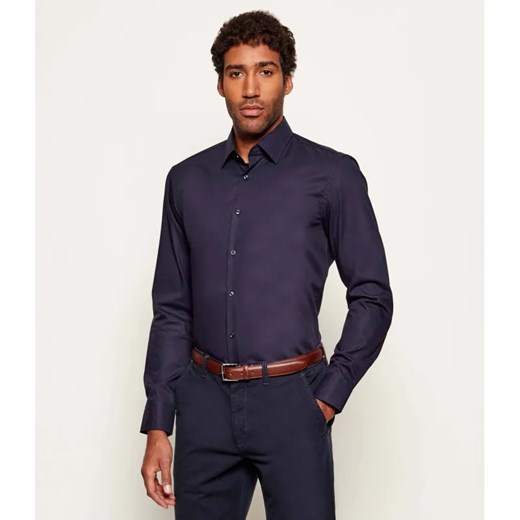 BOSS BLACK Koszula H-HANK-kent-C1-214 | Slim Fit ze sklepu Gomez Fashion Store w kategorii Koszule męskie - zdjęcie 187924990