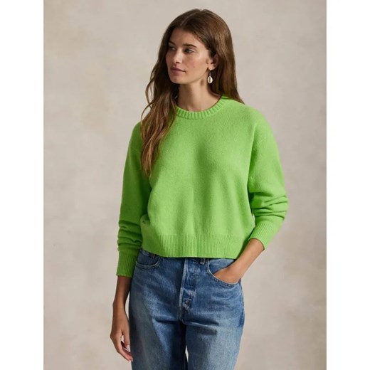 POLO RALPH LAUREN Wełniany sweter | Relaxed fit | z dodatkiem kaszmiru ze sklepu Gomez Fashion Store w kategorii Swetry damskie - zdjęcie 187925000