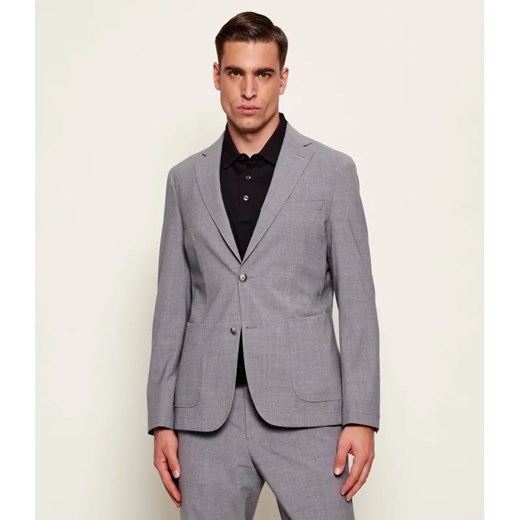 BOSS BLACK Wełniana marynarka P-Hanry-WG-253 | Slim Fit ze sklepu Gomez Fashion Store w kategorii Marynarki męskie - zdjęcie 187925022