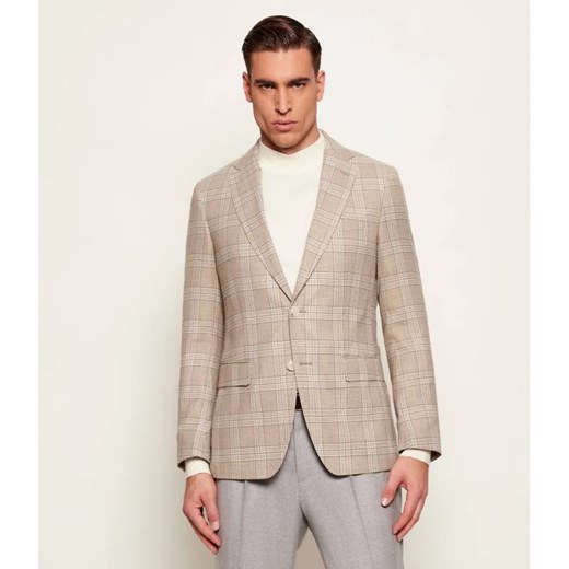 BOSS BLACK Marynarka H-Hutson-251 | Slim Fit | z dodatkiem wełny ze sklepu Gomez Fashion Store w kategorii Marynarki męskie - zdjęcie 187925032