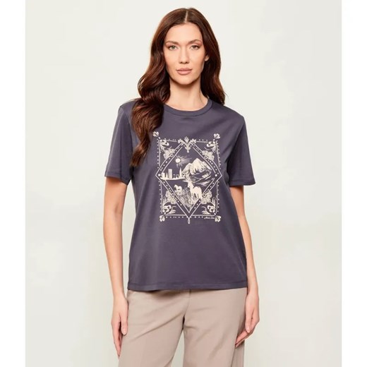 Marc Cain T-shirt | Loose fit ze sklepu Gomez Fashion Store w kategorii Bluzki damskie - zdjęcie 187925034