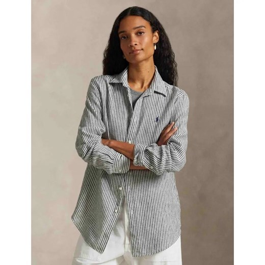 POLO RALPH LAUREN Lniana koszula | Classic fit ze sklepu Gomez Fashion Store w kategorii Koszule damskie - zdjęcie 187925102