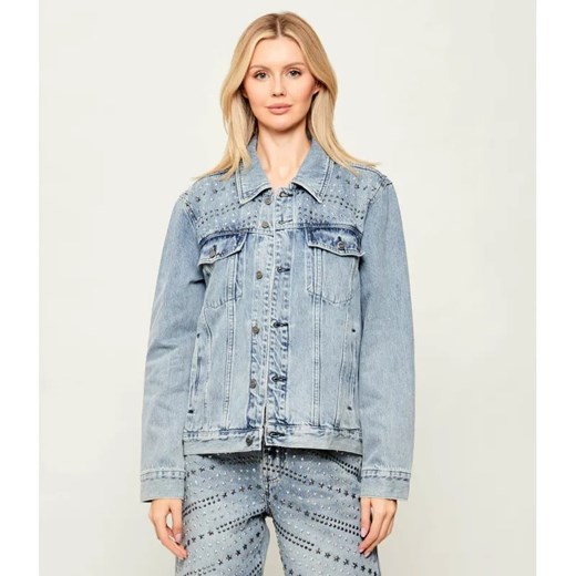 One Teaspoon Kurtka jeansowa 25TH BIRTHDAY TRUCKER | Relaxed fit ze sklepu Gomez Fashion Store w kategorii Kurtki damskie - zdjęcie 187926742