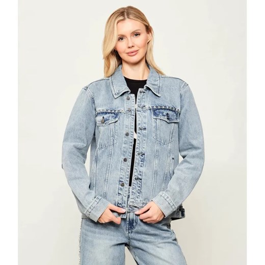 One Teaspoon Kurtka jeansowa 25TH BIRTHDAY TRUCKER | Relaxed fit ze sklepu Gomez Fashion Store w kategorii Kurtki damskie - zdjęcie 187926743