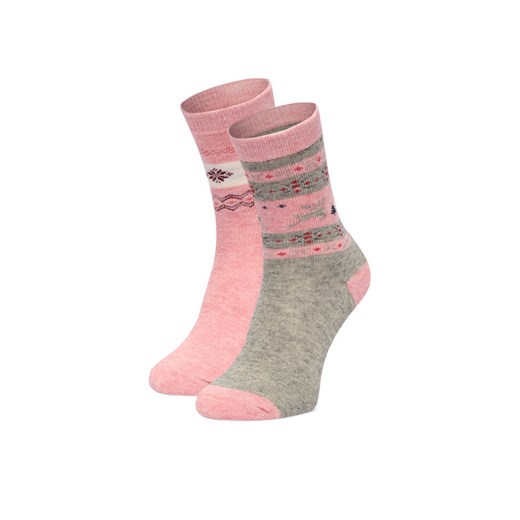 Skarpety długie GINO ROSSI CEO_BR_GR_001_W_AW25 (2 PACK) Różowy Gino Rossi 35_38 eobuwie.pl