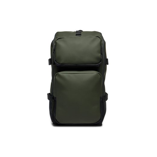 Rains Plecak Trail Cargo Backpack 14330 Zielony ze sklepu MODIVO w kategorii Plecaki - zdjęcie 187927344