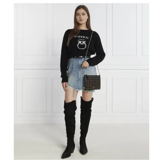 Pinko Wełniany sweter | Regular Fit Pinko M okazja Gomez Fashion Store