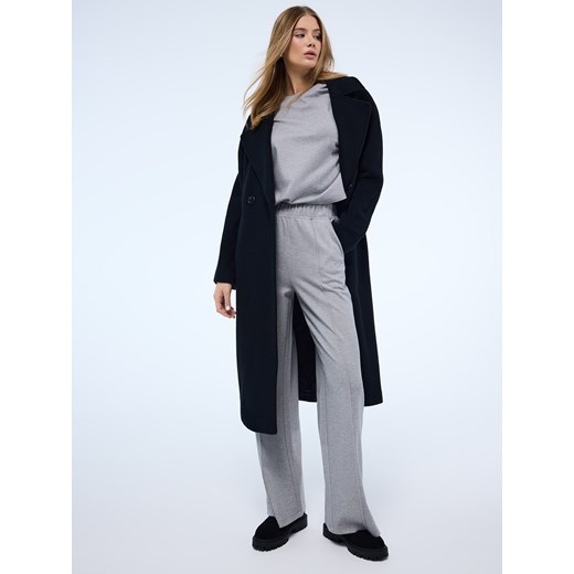 Mohito - Szare spodnie dresowe - szary Mohito L Mohito