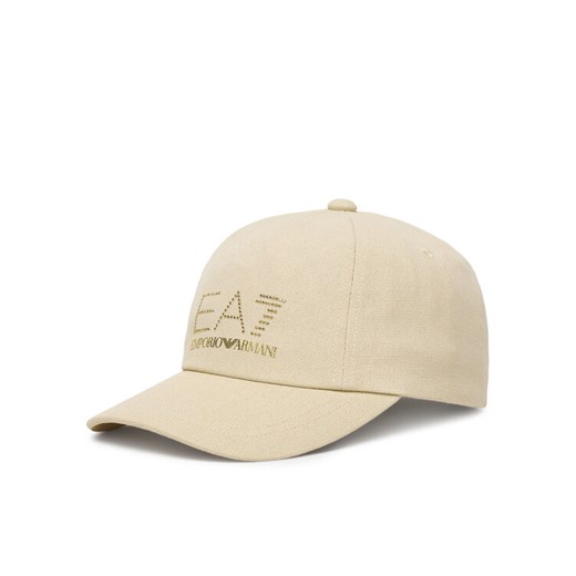 Czapka z daszkiem EA7 Emporio Armani 7W000327 AF13009 U1088 Beżowy ze sklepu eobuwie.pl w kategorii Czapki z daszkiem damskie - zdjęcie 187933761