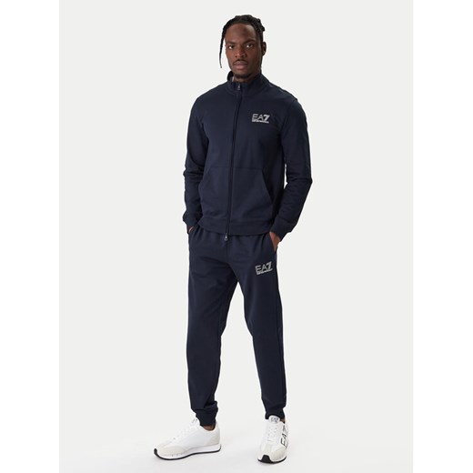 EA7 Emporio Armani Dres 7M001318 AF13512 UB102 Granatowy Regular Fit ze sklepu MODIVO w kategorii Dresy męskie - zdjęcie 187934122