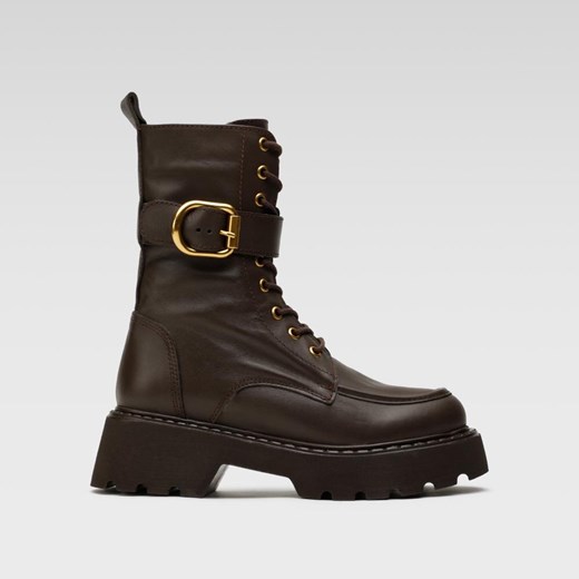 Trzewiki Badura 222FW66 ze sklepu ccc.eu w kategorii Workery damskie - zdjęcie 187936041