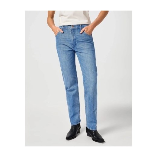 DAMSKIE SPODNIE WRANGLER SUNSET BABY BLUE 112362617 ze sklepu YouNeedit.pl w kategorii Jeansy męskie - zdjęcie 187936842