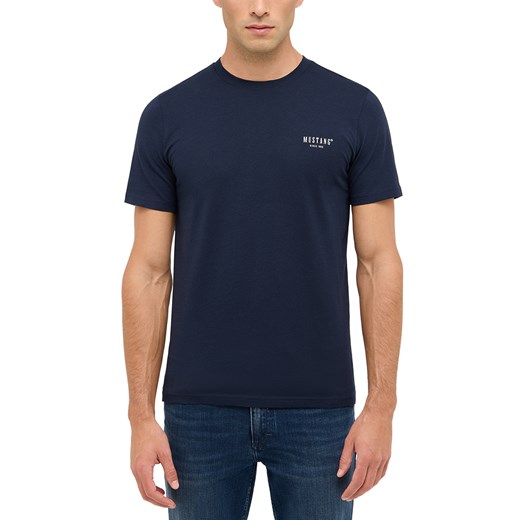 Męski T-Shirt Mustang Style Austin Dark Sapphire 1017134 4136 ze sklepu YouNeedit.pl w kategorii T-shirty męskie - zdjęcie 187936850