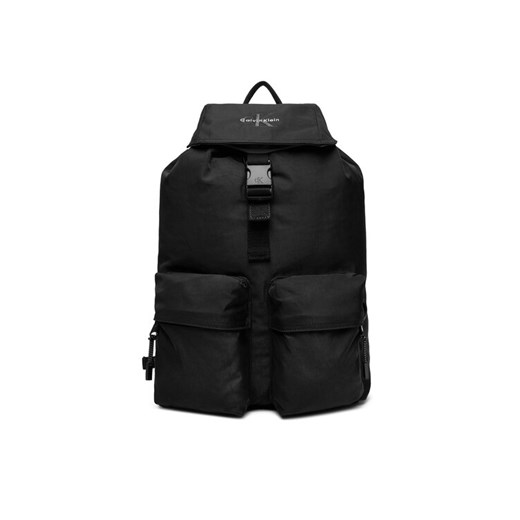 Plecak Calvin Klein Bold Flap Backpack LV04D3270G Czarny ze sklepu eobuwie.pl w kategorii Plecaki - zdjęcie 187937940