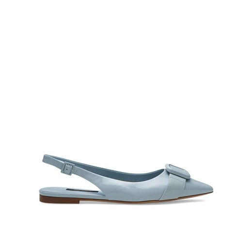 Baleriny GINO ROSSI AGORA-V1166-01-1 Niebieski ze sklepu eobuwie.pl w kategorii Balerinki - zdjęcie 187937941