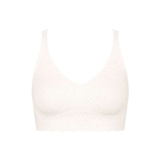 Sloggi biustonosz soft bralette ZERO Feel Bliss 10219598-00GZ, Kolor biały, Rozmiar L, Sloggi ze sklepu Intymna w kategorii Biustonosze - zdjęcie 187939312