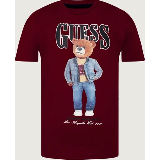 Guess T-shirt | Regular Fit ze sklepu Gomez Fashion Store w kategorii T-shirty chłopięce - zdjęcie 187939834