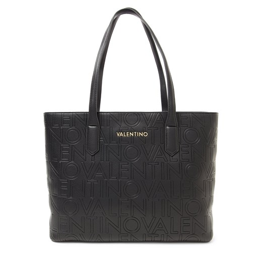 VALENTINO HANDBAGS Shopper damski - Pansy Kobiety Sztuczna skóra czarny jednolity ze sklepu vangraaf w kategorii Torby Shopper bag - zdjęcie 187940011