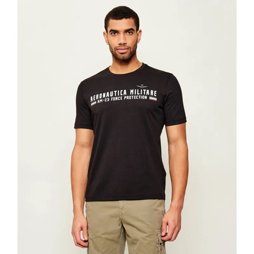 Aeronautica Militare T-shirt | Regular Fit ze sklepu Gomez Fashion Store w kategorii T-shirty męskie - zdjęcie 187940251