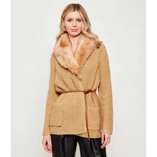 Liu Jo Kardigan | Regular Fit | z dodatkiem wełny ze sklepu Gomez Fashion Store w kategorii Swetry damskie - zdjęcie 187940284