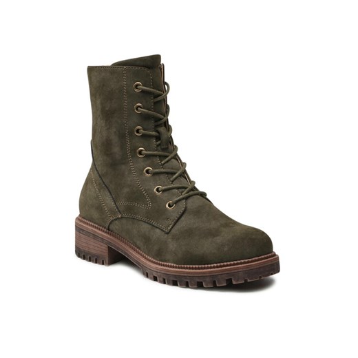 Trapery Clara Barson WS5600-09 Zielony ze sklepu eobuwie.pl w kategorii Workery damskie - zdjęcie 187943152