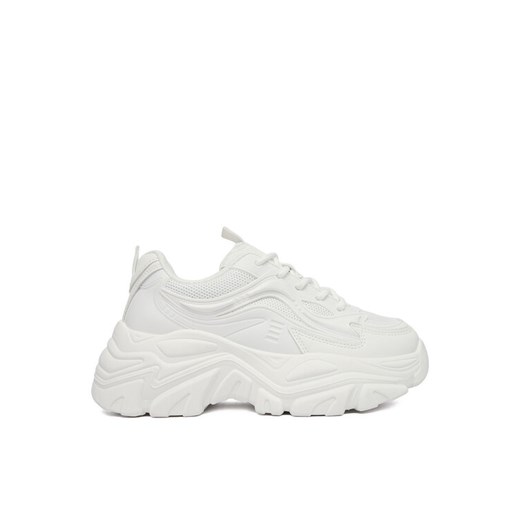 Sneakersy JENNY CEO-WSS21557-02 Biały ze sklepu eobuwie.pl w kategorii Buty sportowe damskie - zdjęcie 187943173