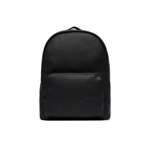 Calvin Klein Plecak Bold Ck Round Backpack LV04D3246G Czarny ze sklepu MODIVO w kategorii Plecaki - zdjęcie 187943342